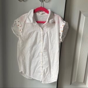 🍭6/$30 Crazy 8 Spring Cotton Buttowndown M (7-8)